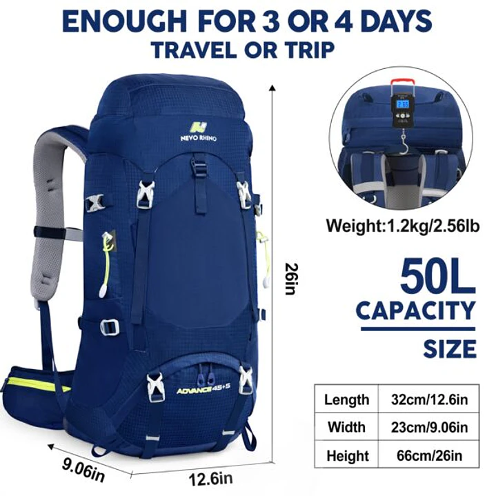NNEVO RHINO Advanced - Mochila de Caminhada  5