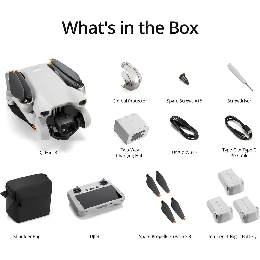 DJI Mini 3 Fly More Combo (DJI RC) 8