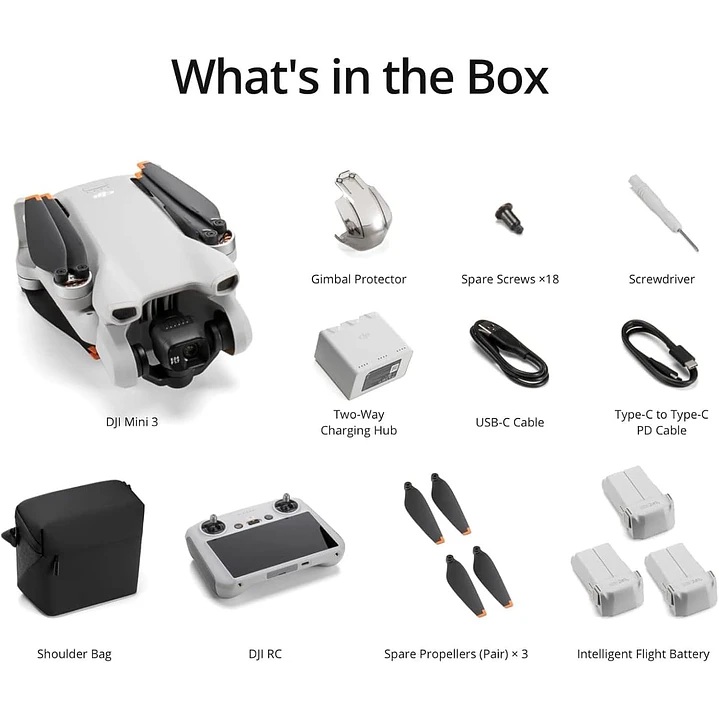 DJI Mini 3 Fly More Combo (DJI RC) 8