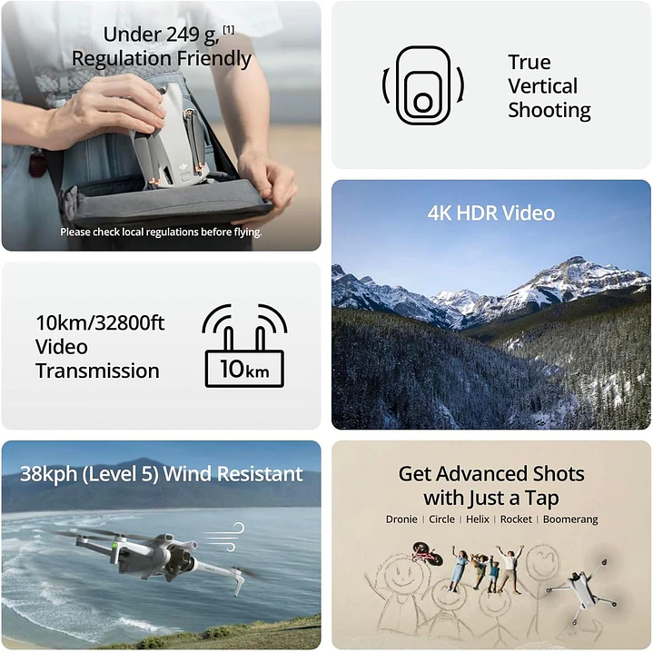 DJI Mini 3 Fly More Combo (DJI RC) 6