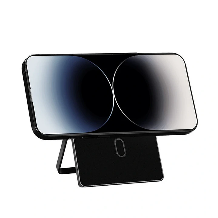 WiWU Warriors Carbon Magsafe Metal Stand Card Holder MW-007 5