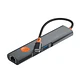 WiWU USB-C Travel 5 em 1 Wi-HB005 - thumbnail 1