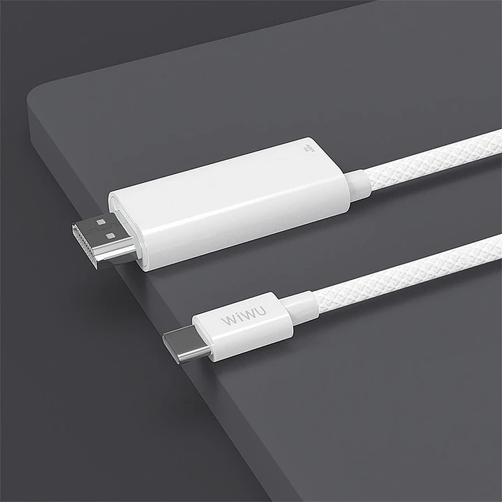 WiWU Wi-PS001 Type-C To HDMI PD Charging Projection Cable (1.8M) 4