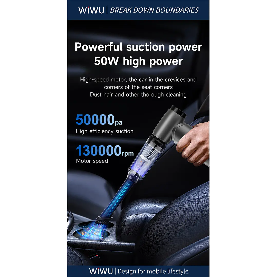 WIWU Hurricane Ultra High Speed Fan Wi-FS015 Powerful 4000mAh Metallic 16