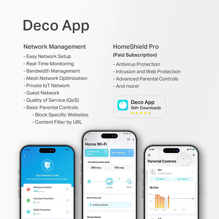 TP-Link Sistema Mesh Deco 7 BE25 Dual-Band BE5000 Wi-Fi 7 (3 Unidades) 8