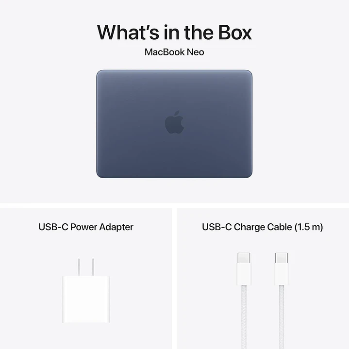 MacBook Neo 13-inch | Apple A18 Pro chip | 512GB - 8GB | Touch ID 7