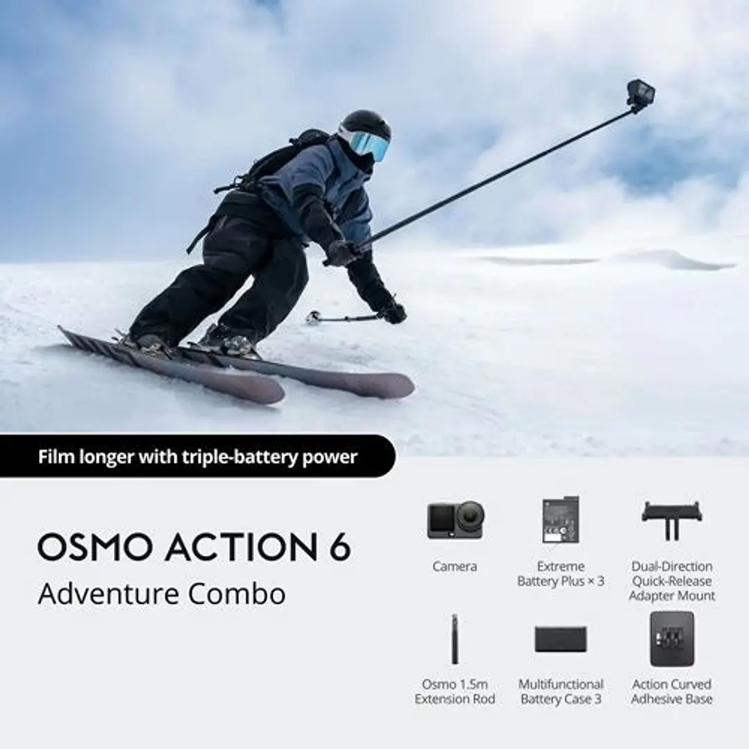 Dji Osmo Action 6 Adventure Combo  7