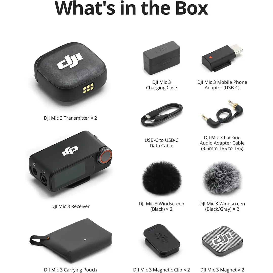 DJI Mic 3 8