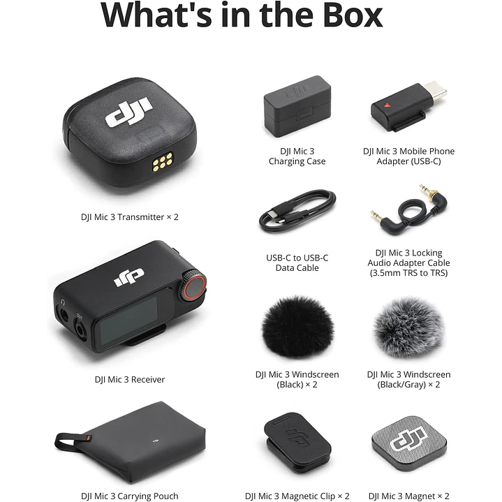 DJI Mic 3 8