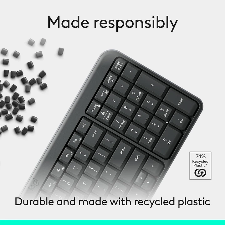 Logitech Teclado Wireless K250 4