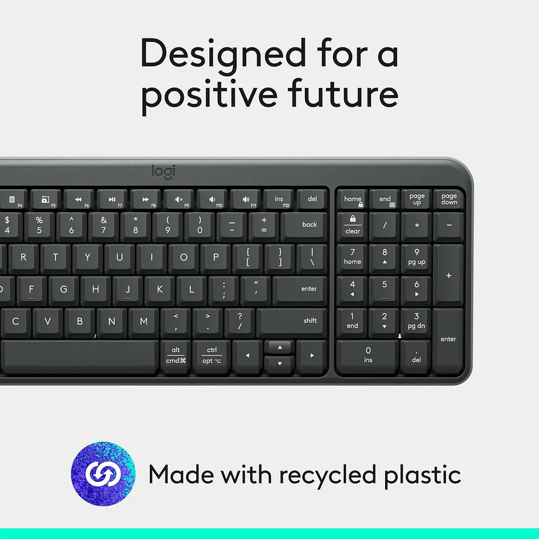 Logitech Teclado Wireless K250 6