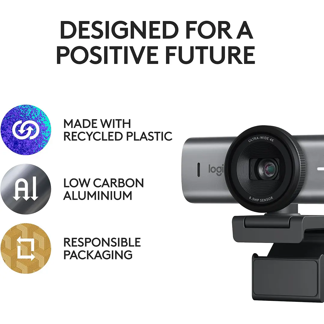 Logitech Webcam MX Brio Ultra HD 4K 4