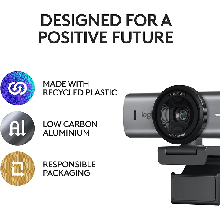 Logitech Webcam MX Brio Ultra HD 4K 4