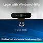 Logitech Webcam Brio  4K - thumbnail 3