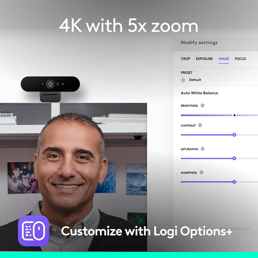Logitech Webcam Brio  4K 4