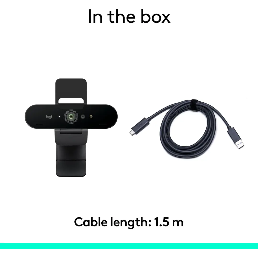 Logitech Webcam Brio  4K 10