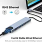 USB-C to HDTV 8 in 1 Hub - thumbnail 3