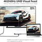 USB-C to HDTV 8 in 1 Hub - thumbnail 4