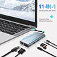 TYPE-C to HDTV 11 in 1 Hub - thumbnail 2