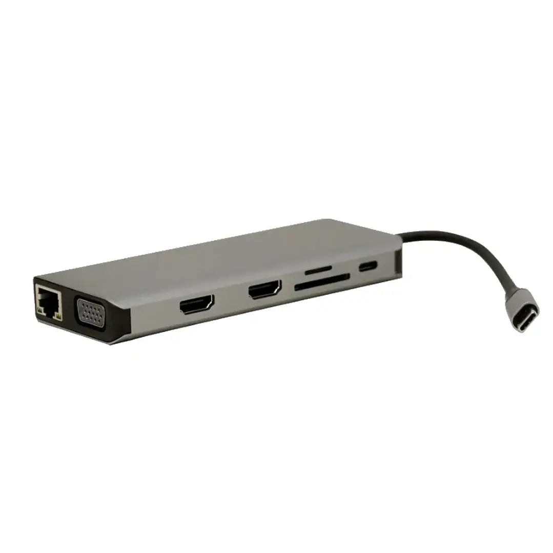 TYPE-C to HDTV 12 in 1 Hub 2