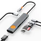 WiWU USB-C Travel 7 in 1 Hub Wi-HB007 - thumbnail 4
