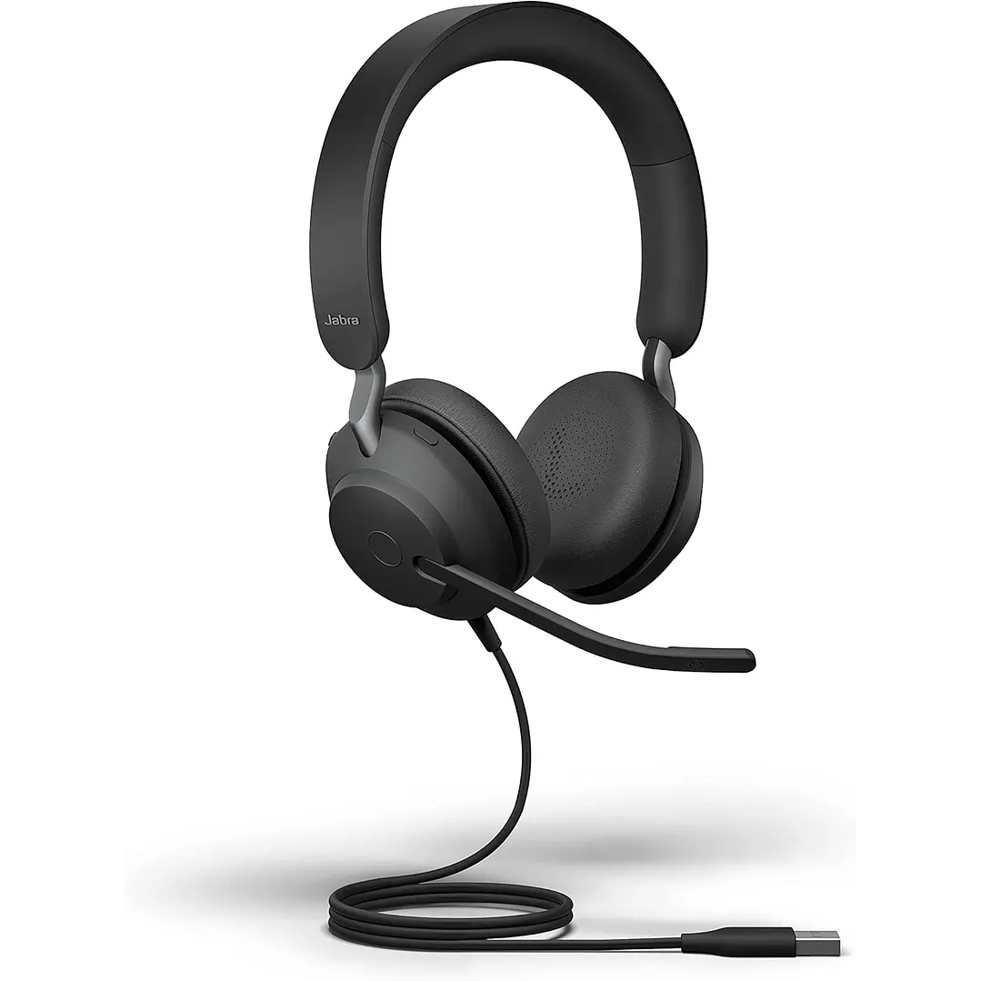 Jabra Evolve2 40 SE Wired USB-A Headset  1
