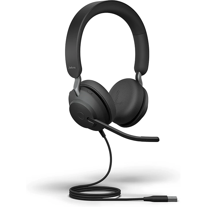 Jabra Evolve2 40 SE Wired USB-A Headset  1
