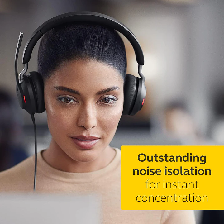 Jabra Evolve2 40 SE Wired USB-A Headset  2