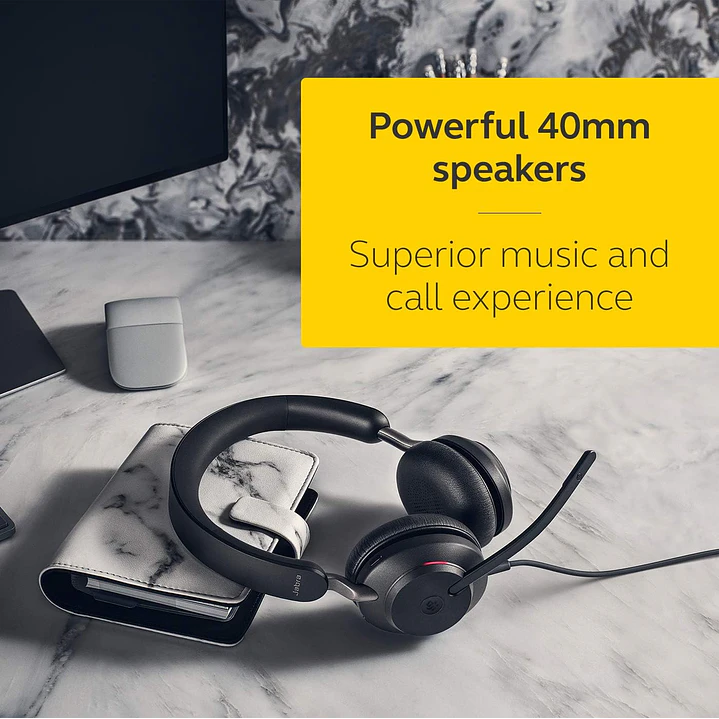 Jabra Evolve2 40 SE Wired USB-A Headset  4