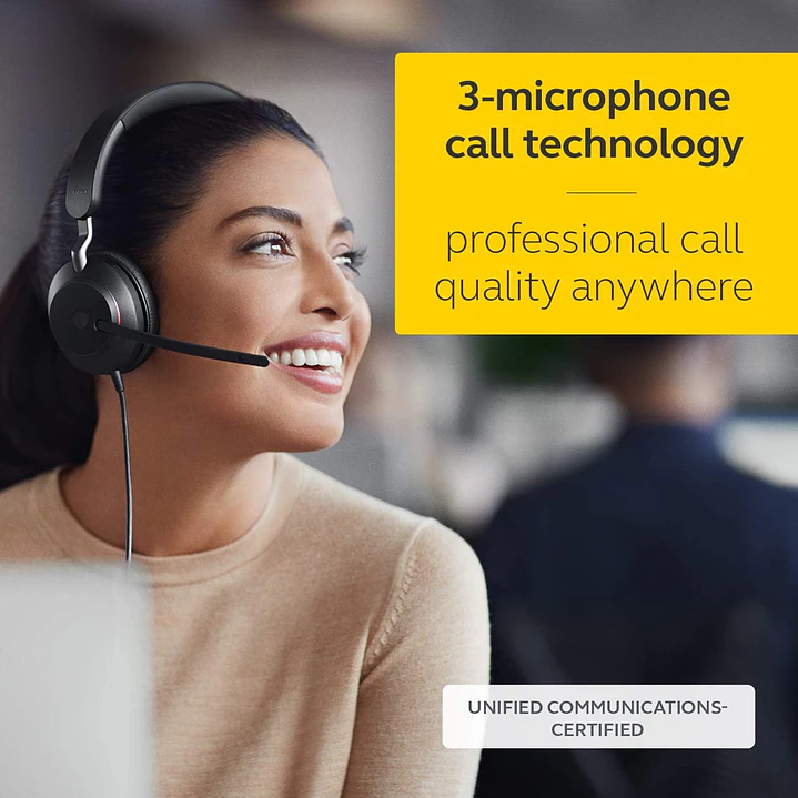 Jabra Evolve2 40 SE Wired USB-A Headset  5