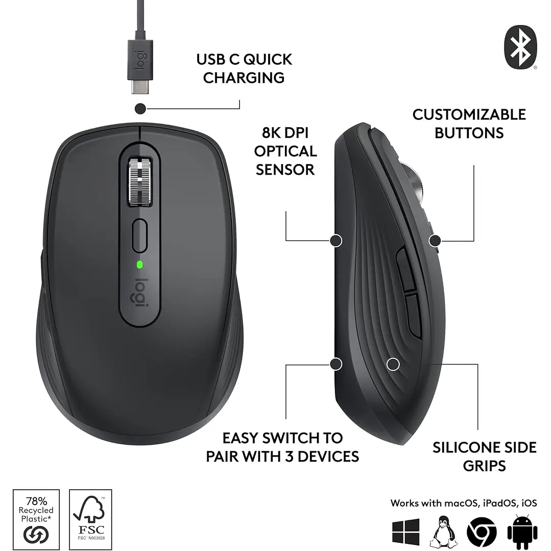 Logitech Mx Anywhere 3S 8