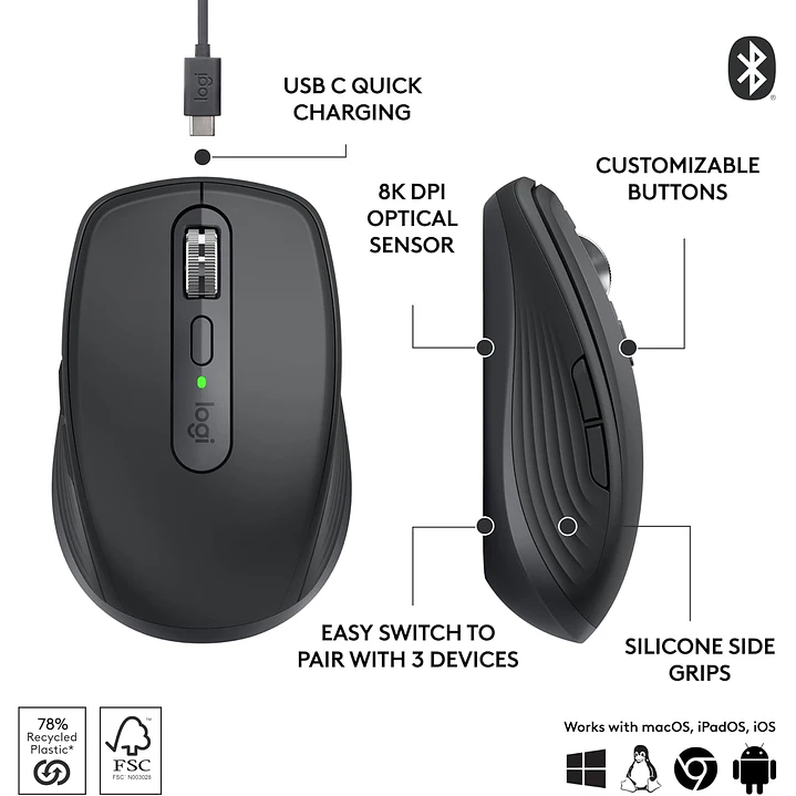 Logitech Mx Anywhere 3S 8