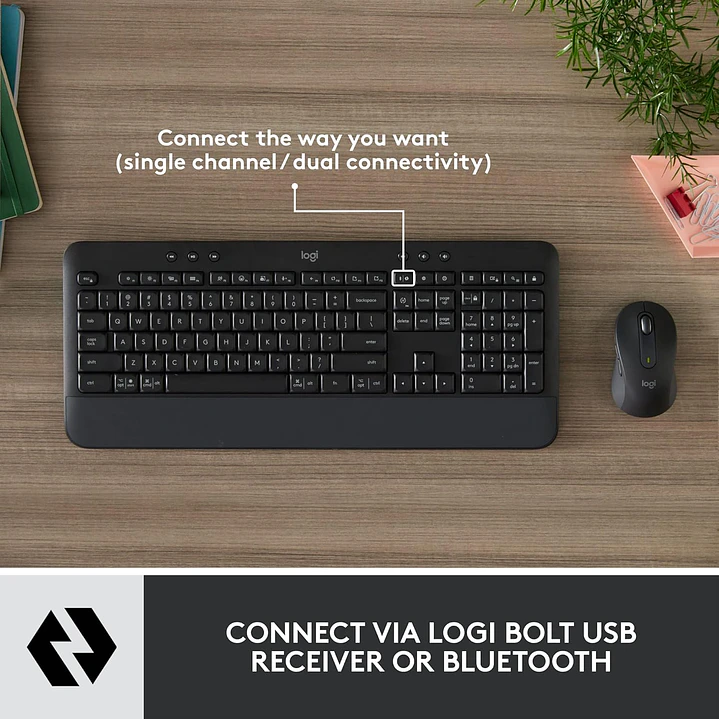 Logitech Signature MK650 Combo for Business, Wireless Mouse and Keyboard 5