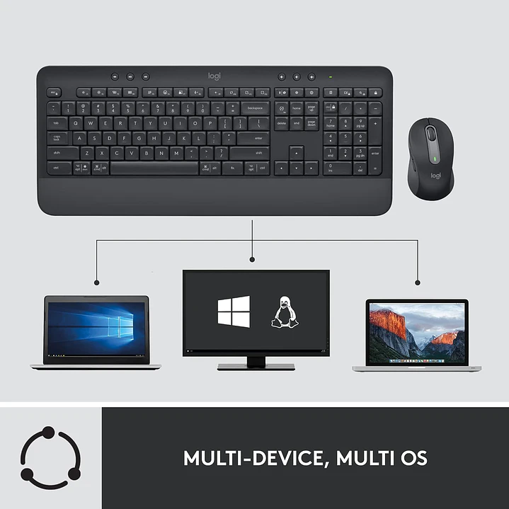 Logitech Signature MK650 Combo for Business, Wireless Mouse and Keyboard 6