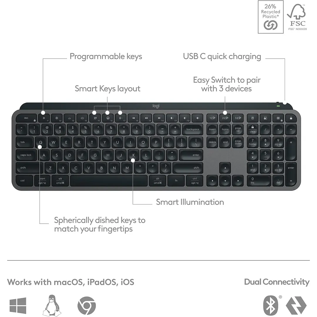 Logitech Mx Keys S  6
