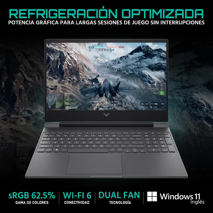 HP Victus Gaming 15-fa2082wm 15.6