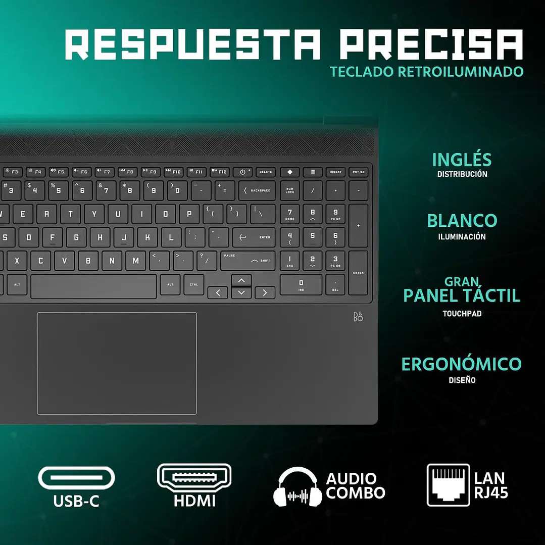 HP Victus Gaming 15-fa2082wm 15.6