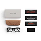 Oculos Ray-Ban Meta Wayfarer Gen 1 Shiny Black Clear S53 - Thumbnail 7