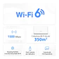 Mercusys Halo H60X(2-pack) AX1500 Whole Home Mesh Wi-Fi 6 System - Thumbnail 4