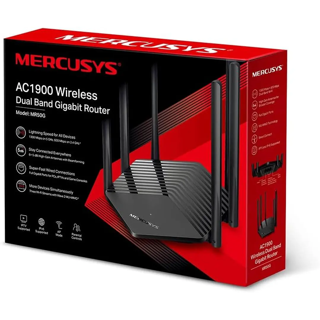 Mercusys MR50G AC1900 Wireless Dual Band Gigabit Router 5