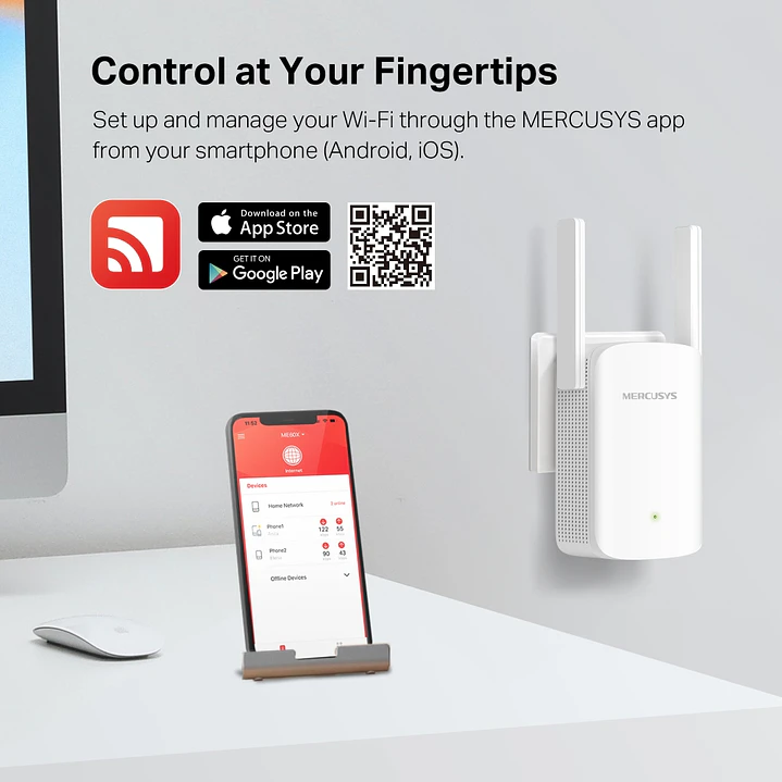 Mercusys ME60X AX1500 Wi-Fi 6 Range Extender 7
