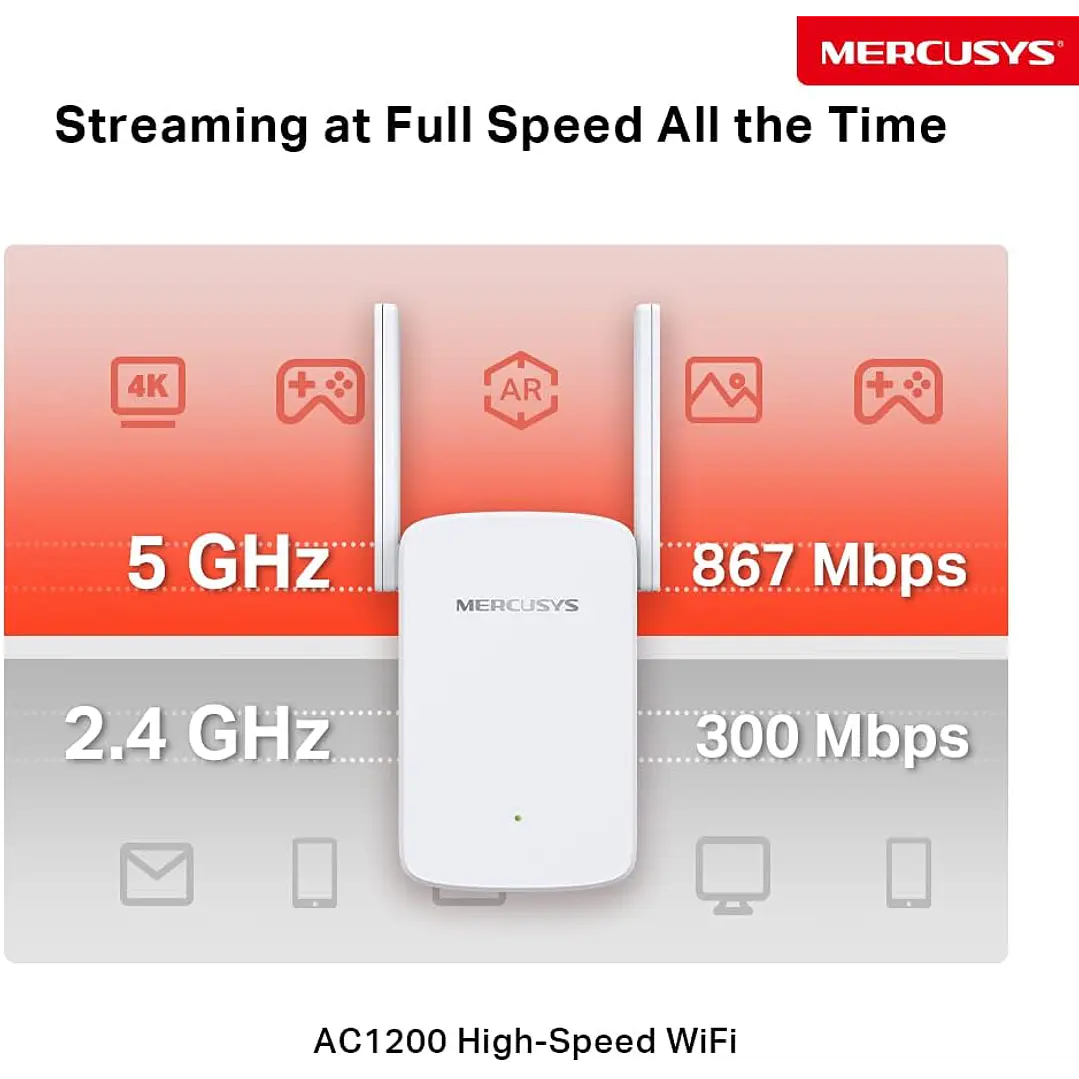 Mercusys ME30 AC1200 Wi-Fi Range Extender 4