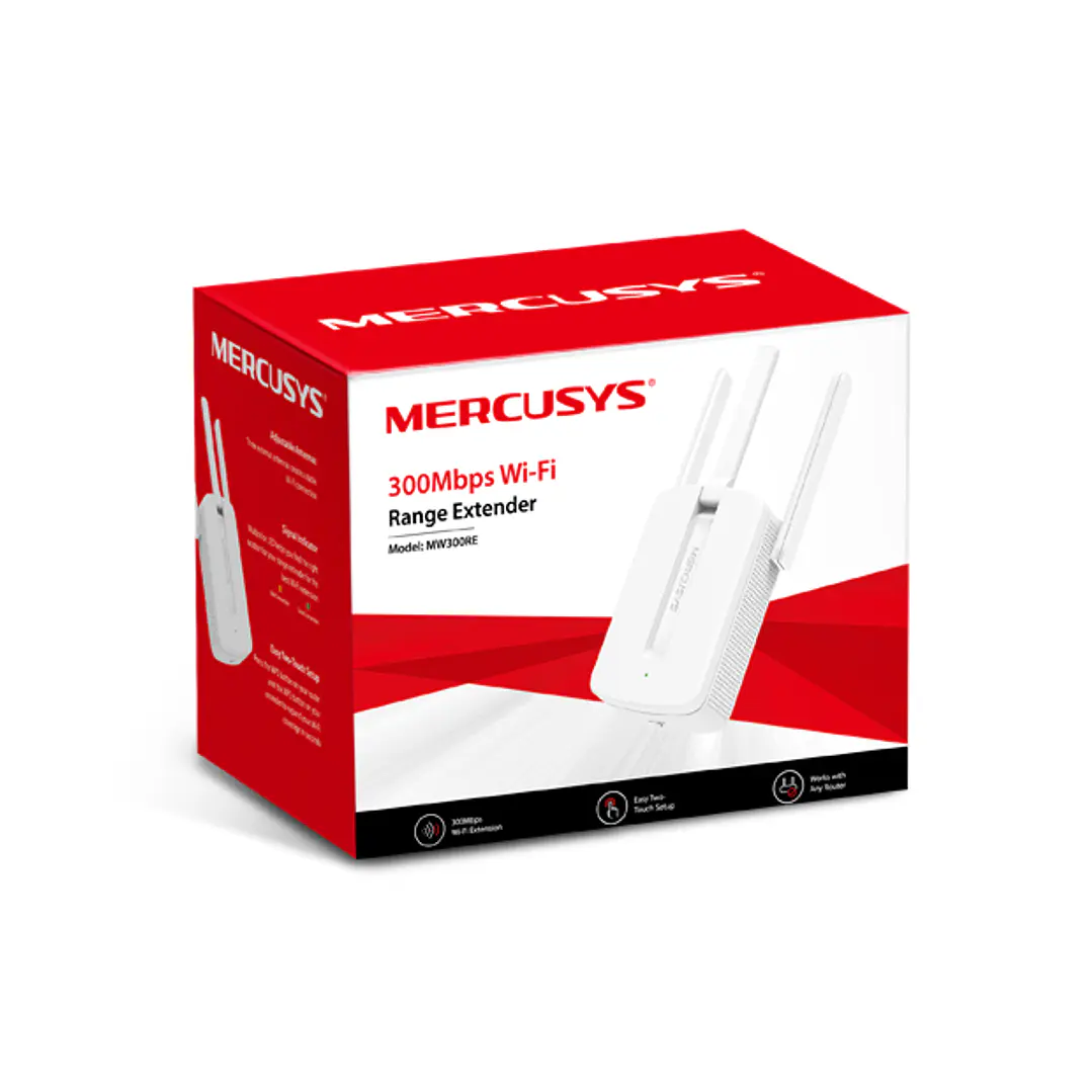 Mercusys MW300RE 300Mbps Wi-Fi Range Extender 7