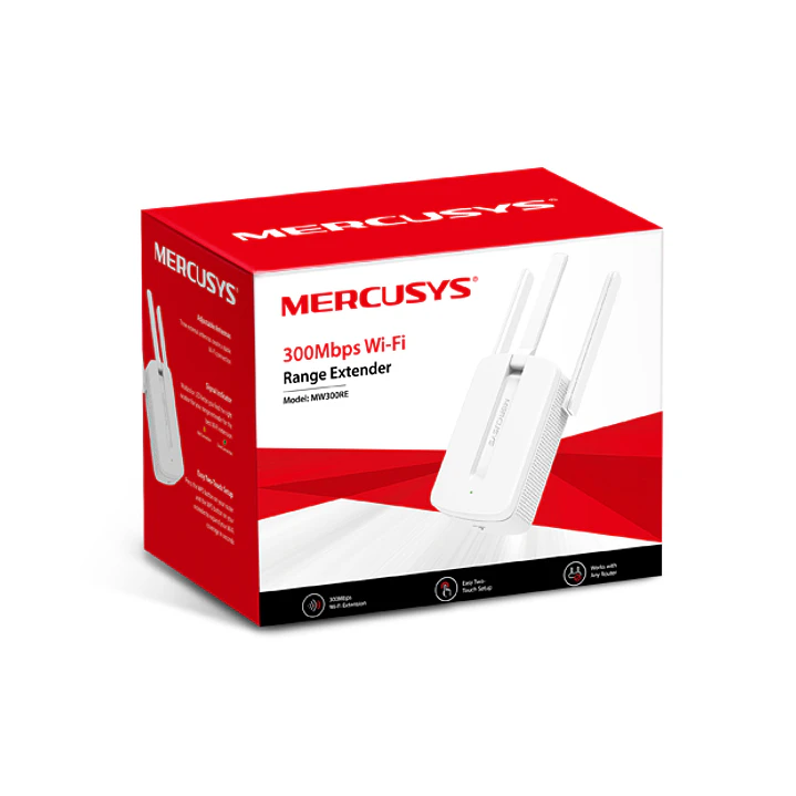 Mercusys MW300RE 300Mbps Wi-Fi Range Extender 7