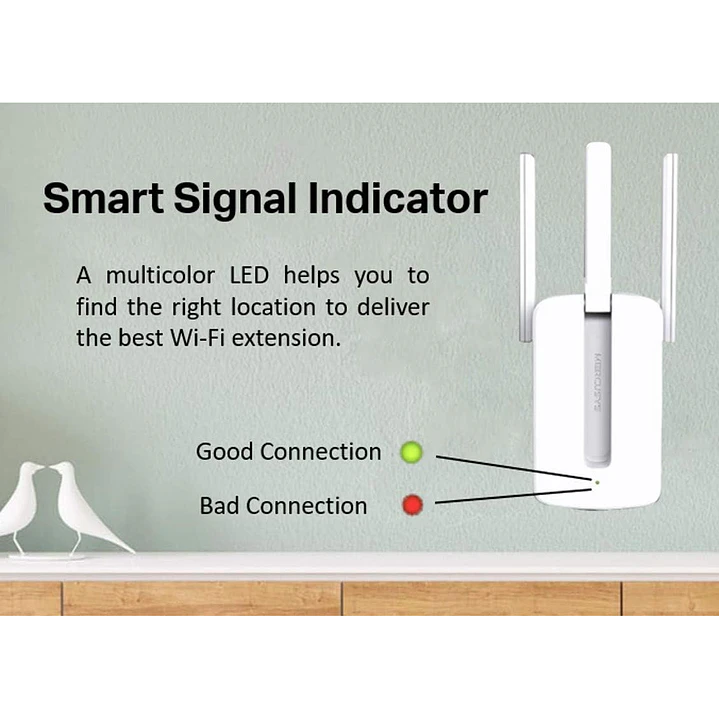 Mercusys MW300RE 300Mbps Wi-Fi Range Extender 5