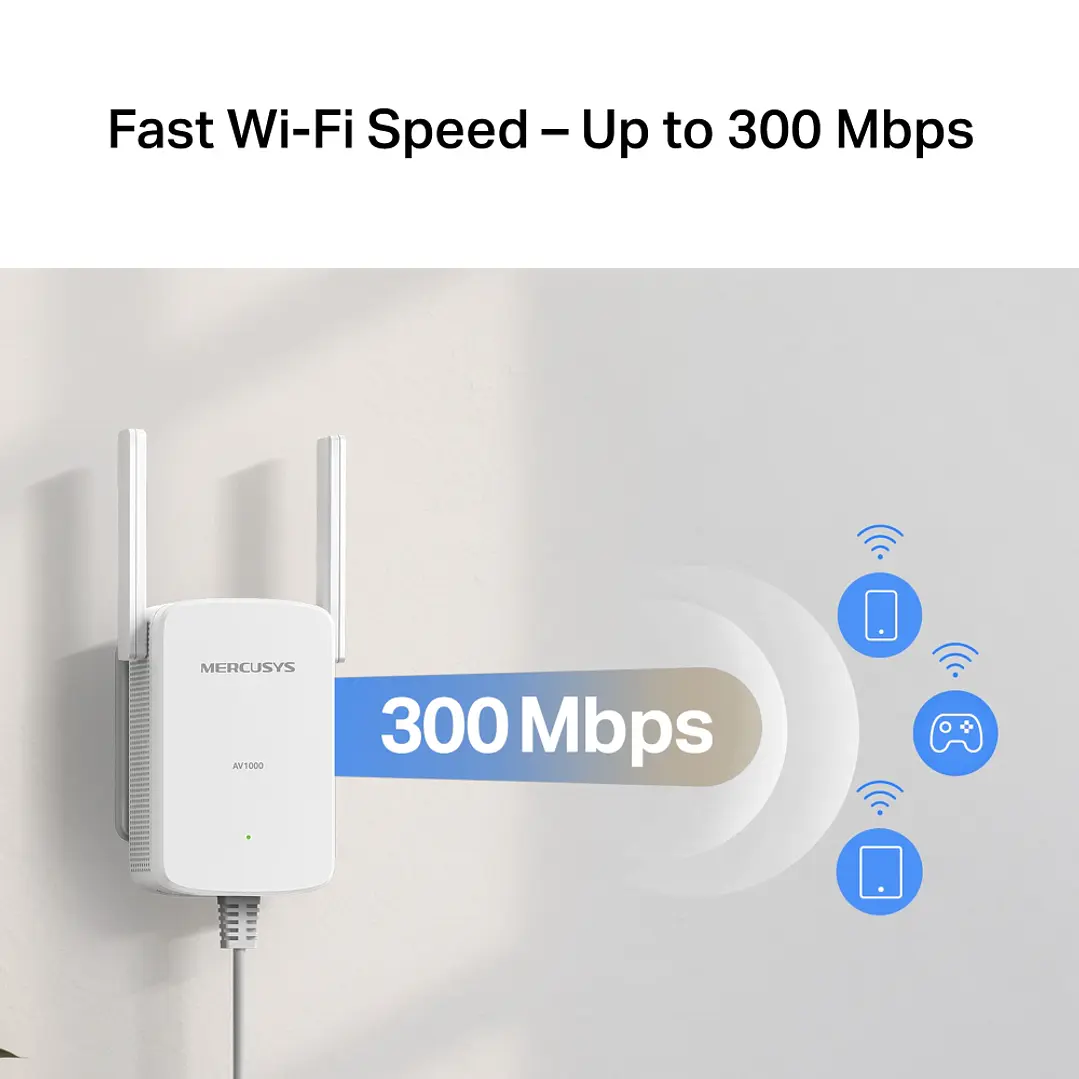 Mercusys MP510 KIT AV1000 Gigabit Powerline Wi-Fi Kit 7