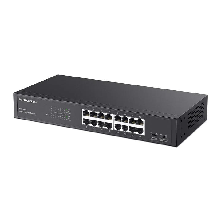 Mercusys MS116GS 16-Port Gigabit Desktop/Rackmount Switch 2
