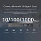 Mercusys MS116GS 16-Port Gigabit Desktop/Rackmount Switch - Thumbnail 5