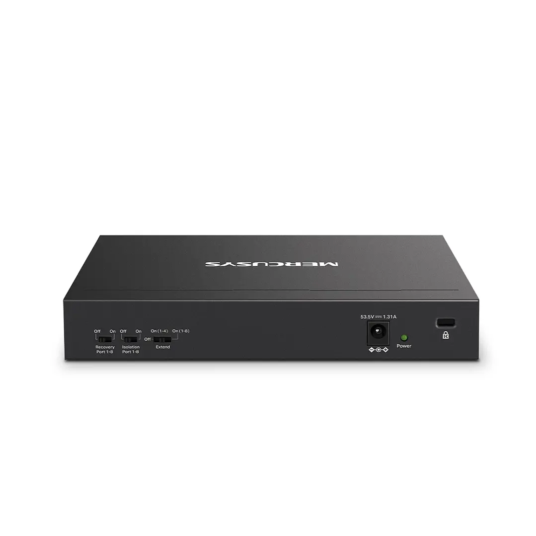 Mercusys MS110P 10-Port 10/100Mbps Desktop Switch with 8-Port PoE+ 3