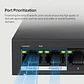 Mercusys MS110P 10-Port 10/100Mbps Desktop Switch with 8-Port PoE+ - Thumbnail 8